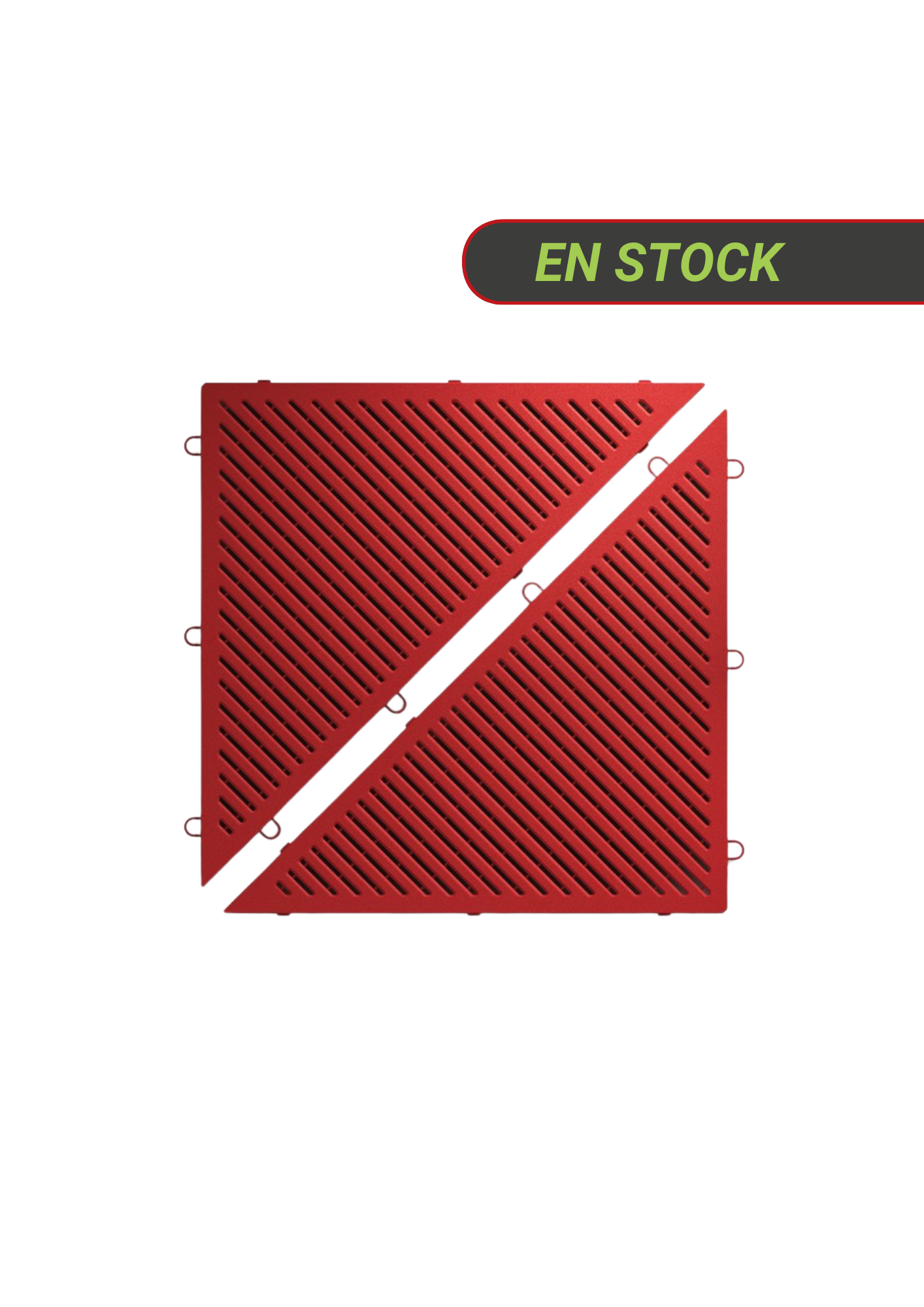 EN STOCK - RAL 3020 - ROUGE